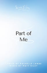 Part Of Me SATB choral sheet music cover